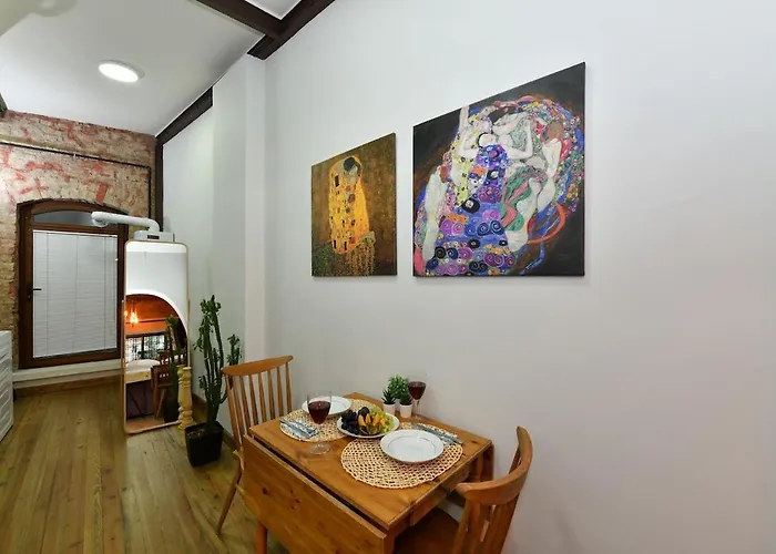 Wooden Style Ac Galata Apartament *