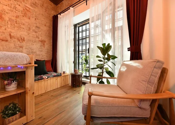 Wooden Style Ac Galata Apartament