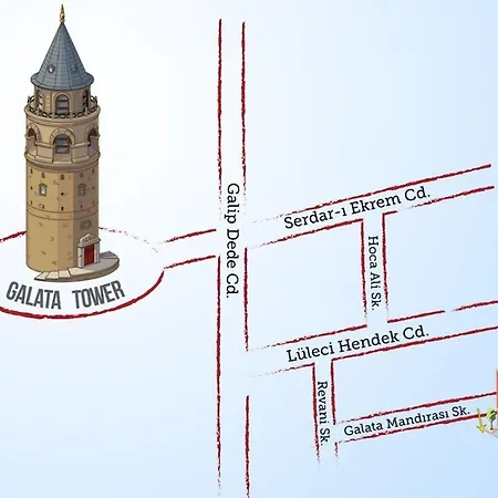 Апартаменты Wooden Style Ac Galata